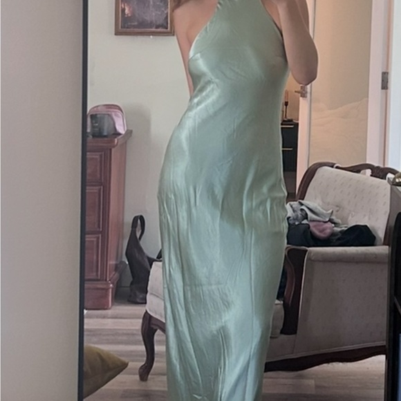 Hello Molly Mint Backless Dress - Picture 4 of 14